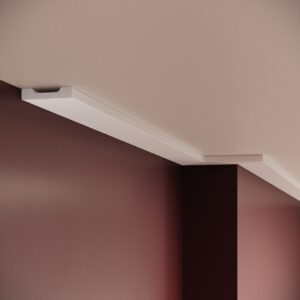 Cornisa polimer rigid, Manavi, B18 - 4.8x1x200 cm