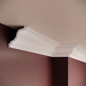 Cornisa polimer rigid, Manavi, C15 - 8x8x200 cm