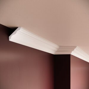 Cornisa polimer rigid, Manavi, C5 - 5x4.7x200 cm