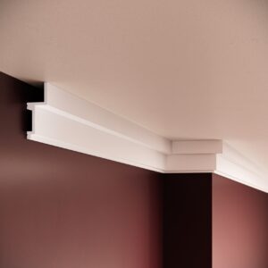 Cornisa polimer rigid, Manavi, ES12 - 7x2.7x200 cm
