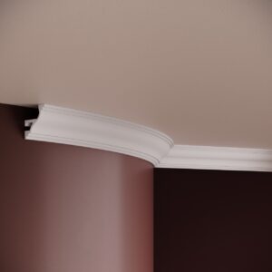 Cornisa poliuretan flexibil, Manavi, ES9F-4.5x4x200cm