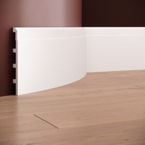 Plinta poliuretan flexibil, Manavi, S26F-17.5x1.8x200 cm